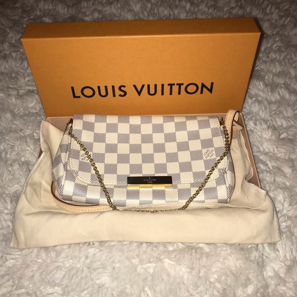 NEW Authentic Louis Vuitton Favorite Pm azur